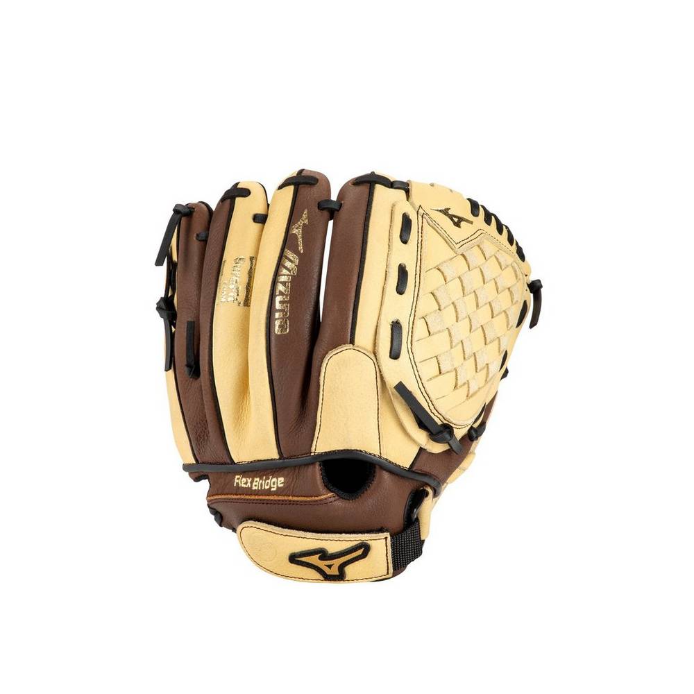 Panske Rukavice Mizuno Prospect Paraflex Series Youth 11" Baseball Hnede Vypredaj DKRZ36271